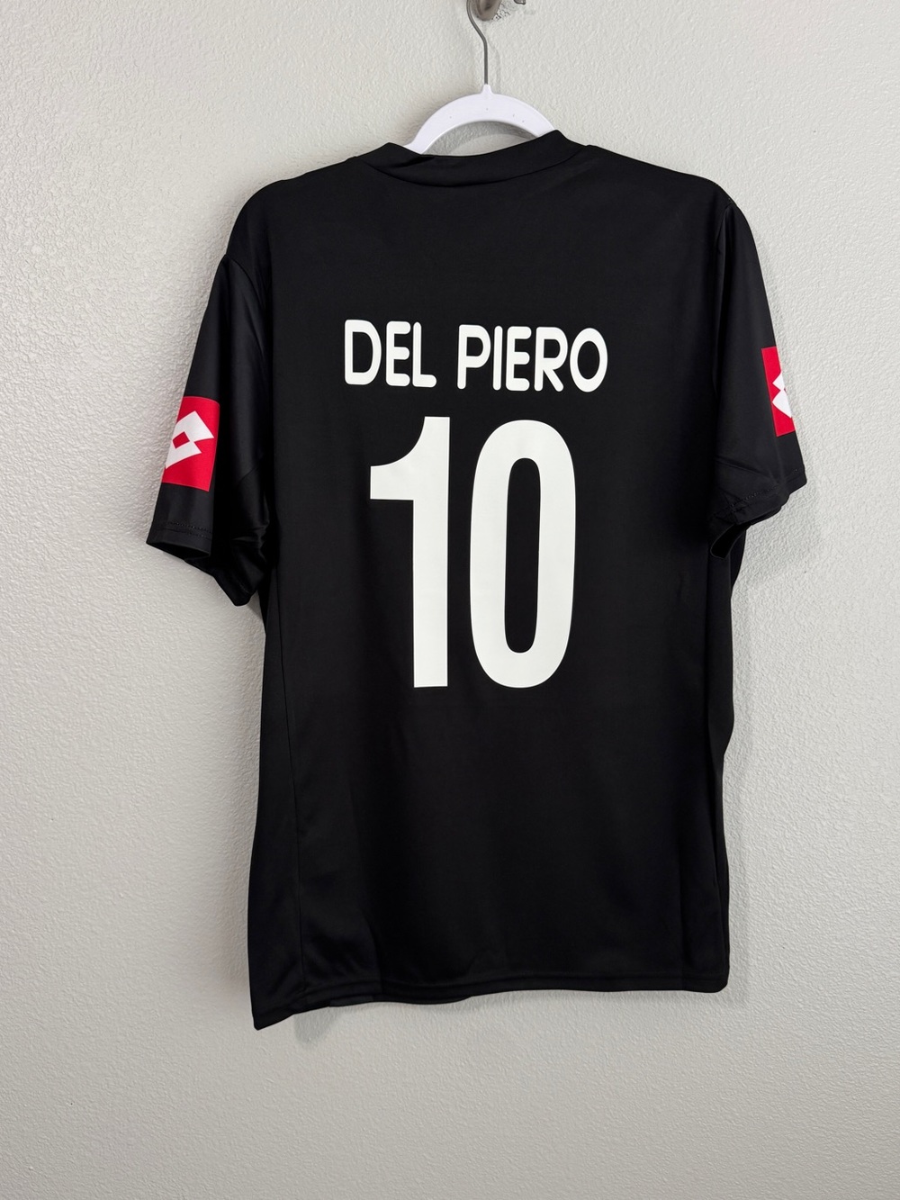 Vintage 2001/2002 Juventus Del Piero away black soccer #10 jersey
